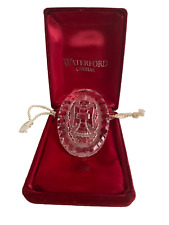 Waterford Crystal Annual 1981 Christmas Peace Angel picture