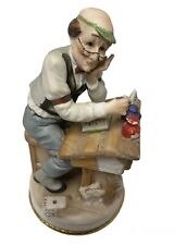 Vintage Lefton CPA Certified Public Accountant Ceramic Bisque Figurine Statue picture