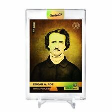 EDGAR A. POE Writer, Poet, Editor Holo Gold Card 2023 GleeBeeCo #EGWR-G 1/1 picture