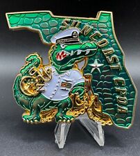 U.S Navy USN Suncoast Florida Gator CPO Chief's Mess HTF Military Challenge Coin picture