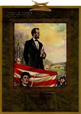 Lincoln's Gettysburg Address - Advertising Art Calendars picture