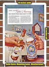 Metal Sign - 1953 Falstaff Beer 50th Anniversary- 10x14 inches picture