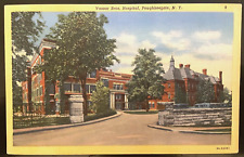 Vintage Postcard 1937 Vassar Bros. Hospital, Poughkeepsie, New York (NY) picture