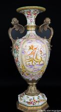 Bronze Porcelain Wong Lee Vase 1885 Trademark picture