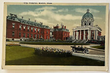Boston Massachusetts City Hospital Antique Postcard c1920 picture