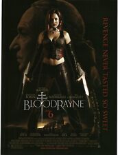2005 PRINT AD - BLOODRAYNE -THE MOVIE AD - REVENGE NEVER TASTED SO SWEET AD ONLY picture