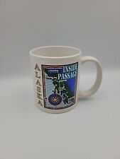  Beautiful 90's Vintage Alaska Inside Passage Coffee Cup /Mug  picture