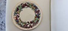 Lenox 1982 Colonial Christmas Wreath Plate Mass. 2nd In series w/ Box , COA picture