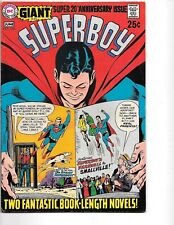 SUPERBOY #156 (Giant #G59) Fine+ Curt Swan Art & Cover 1969 DC picture