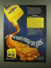 1997 Pennzoil GF-2 Motor Oil Ad - Easy on Gas picture
