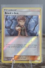Brock's Grit - 53/68 - Hidden Fates - Reverse Holo - Pokemon TCG picture