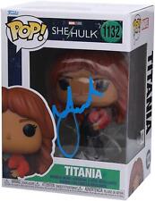 Jameela Jamil She-Hulk Autographed Titania #1132 Funko Pop Figurine BAS picture