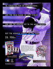 MLB Showdown TCG Cards Wizards of the Coast 2002 Print Magazine Ad Poster ADVERT picture