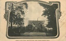 1905 Reed's Lake From The Pavilion, East Grand Rapids, Michigan Postcard picture