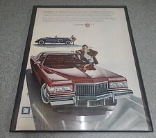 Cadillac 75 1975 Print Ad Framed 8.5x11  picture