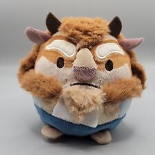 DISNEY STORE BEAUTY AND THE BEAST SMALL BEAST PLUSH STUFFED ROUND DOLL picture