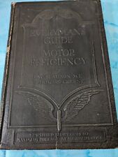 Antique 1922 Everyman's Guide to Motor Efficiency Manual for Antique Cars picture
