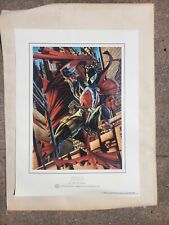 SPAWN 1993 RARE Lithograph - Limited Edition - TODD MCFARLANE  2500 picture
