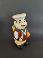 Vintage Chefman Figurine Huge Of Porcelain Handmade Kitchen Tools Spoons Holder picture