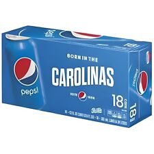 PEPSI BLUE CAROLINA LIMITED EDITION SWEET 18 PACK picture