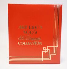 Vintage S.T.Dupont Art Deco 1996 Paris Collection Box Case Red picture