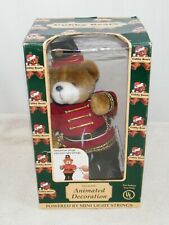 NEW 1998 SANTA'S BEST EZ LIGHT ANIMATED BEAR CUBBY BEARS, POWERED BY STRINGS picture
