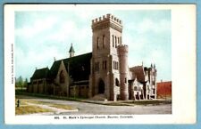 St Marks Episcopal Church Denver Colorado Postcard 1907 picture