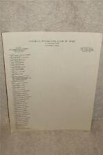 VINTAGE ANTIQUE WOMEN'S REPUBLICAN CLUB of OHIO LETTERHEAD STATIONERY ~ONE SHEET picture