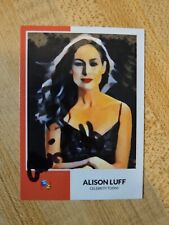 Alison Luff Custom Signed Card - Celebrity Toons picture