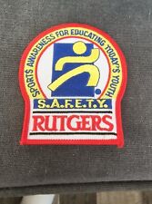 Rutgers University Sports Safety Patch  picture