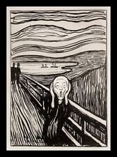 Edvard Munch - The Scream - BIG MAGNET 3.5 x 5 inches picture