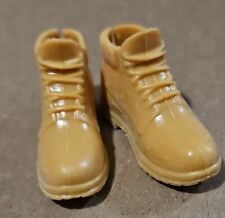  Barbie Fashionista Broad Ken Doll Caramel Work Boots  picture