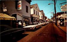 Provincetown, MA Massachusetts BOWL-A-WAY SNACK BAR/COKE  Street Scene Postcard picture