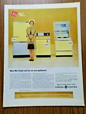 1962 GE General Electric Ad Refrigerator Washer Range Oven  picture
