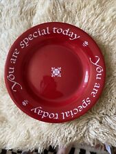 The Original Red Plate Co. “YOU ARE SPECIAL TODAY” 1979 picture