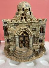 Mercansia Hand Painted Ceramic Mini Castle Barco y Figure  picture