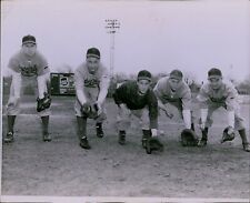 LG875 1944 Original Photo ST PAUL BASEBALL Minnesota Team Athletes Gloves Field picture