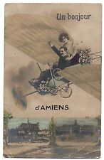 CPA 80 - AMIENS (Somme) - A Bonjour d'Amiens - Uncommon picture