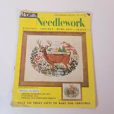Vintage, McCall's Needlework Magazine, Fall Winter, 1955-56, 150 Christmas Gifts picture