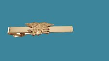 U.S MILITARY NAVY GOLD SEALS TIE BAR TIE TAC U.S.A MADE CLIP ON STYLE picture