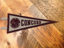 Vintage 1950's    CONCORD COLLEGE Pennant The Mountain Lions of Athens, WV picture
