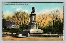 Peace Monument, Washington DC Vintage Postcard picture