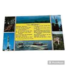 Postcard Greetings From Alabama in the Heart of Dixie Multi-View Vintage A98 picture
