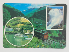 Flam Railway Flåmsbanen parish Norway Postcard Unposted picture