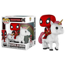 Funko Pop Rides Deadpool Deadpool On Unicorn 36 Vinyl Figures Collections Toys picture
