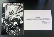 Comics' Greatest World X # 1  Frank Miller Cover ~ Retailer Copy 1500 Copies picture