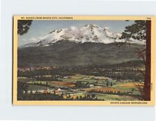 Postcard Mount Shasta From Shasta City, Mount Shasta, California picture