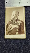 GERMAN KAISER WILLIAM 1ST  1871 - 1888 SHOWING MEDAL ORDER DECORATIONS CDV PHOTO picture