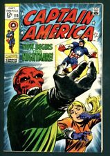 CAPTAIN AMERICA #115 (1969) Red Skull Appearance VG picture