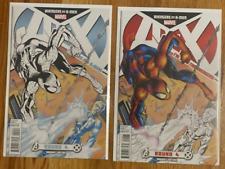 lot of 2 Marvel Comics Avengers vs X-Men #4 variant covers picture